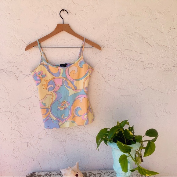 Vintage Tops - vintage retro vsco GAP preppy spaghetti strap tank